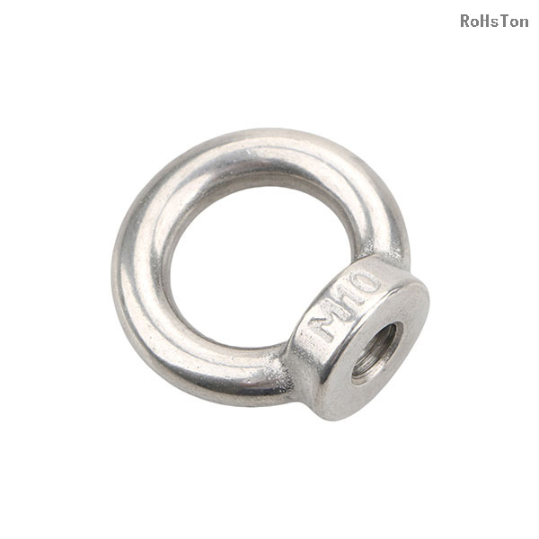 M8 M10 M12 DIN582 DIN580 Ring Shape Nuts Stainless Steel 304 Lifting Eye Nut (1)