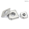 GB853 U-steel Accessories Stainless Steel Square Inclined Washers Zinc Plated Carbon Steel Square Taper Washer for Slot Section