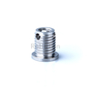307H Type Brass Flange Self Tapping Threaded Insert Zinc Plated Three Hole Threaded Bushing Plain Stainless Steel 304 Self Tapping Insert Nut