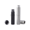 Stainless Steel 304 Spring-loaded Plunger Concave Ball Taper Cylindrical Flat End Set Screw Hex Drive Balck Oxide Carbon Steel Point Grub Set Screw