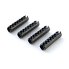 304 Stainless Steel Toothed Slotted Cylindrical Spring Pin JIS B 2808 65Mn Steel Serrated Grooved Elastic Cylinder Pin