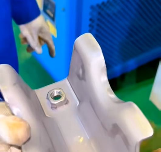Square Weld Nut Application