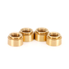 2# 4# 6# 8# 10# 1/4" M2 M2.5 M3 M3.5 M4 M5 M6 M8 M10 M12 Brass Press Fit Nut Self Clinching Nut For Auto Sheet Metal