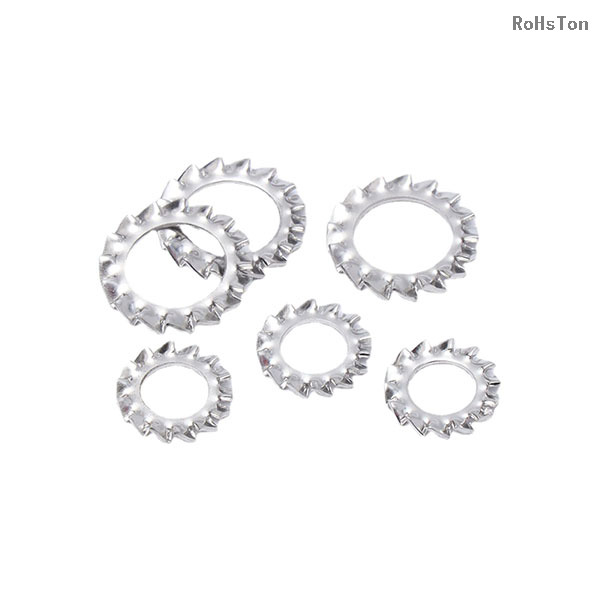 GB862.1 DIN6797 Stainless Steel 304 External Serrated Lock Washer Spring Washer External Teeth Lock Washer