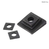 GB852 Zinc Plated Carbon Steel Square Taper Washers Bevel Conical Square Washer Stainless Steel Square Inclined Washers for I-beams