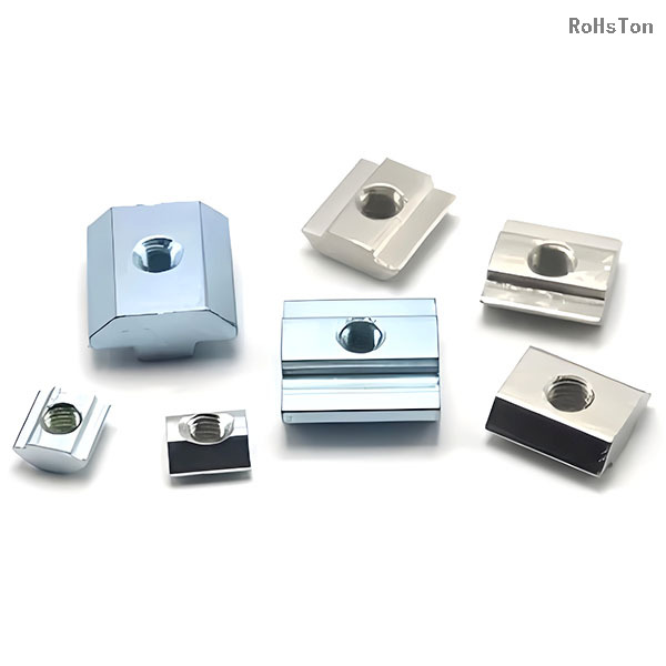 Accessoires de profil en aluminium standard européens