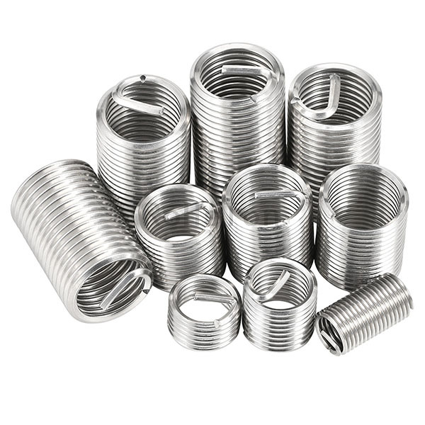 ASME/ANSI B 18.29.1 UNC UNF Zinc Plated Carbon Steel Threaded Bushing Sleeve Helicoil GB24425.1 Stainless Steel 304 Wire Thread Insert For Thread Repair