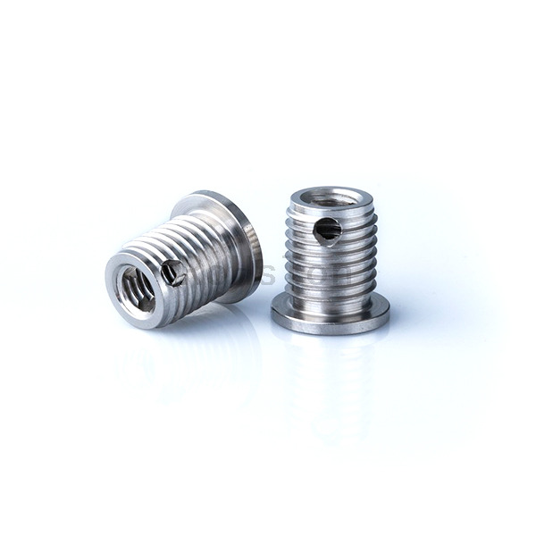 307H Type Brass Flange Self Tapping Threaded Insert Zinc Plated Three Hole Threaded Bushing Plain Stainless Steel 304 Self Tapping Insert Nut