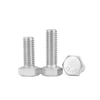 DIN 933 Dacromet Zinc Plated Brass Carbon Steel Half Thread Hex Bolts DIN 931 Stainless Steel 304 Full Thread Hex Head Bolt