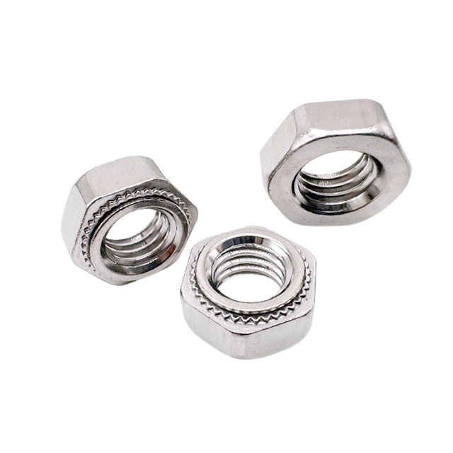 M3 M4 M5 M6 M8 BOBS Plain Stainless Steel 304 Press Fit Hexagon Self Clinching Nut For Sheet Metal